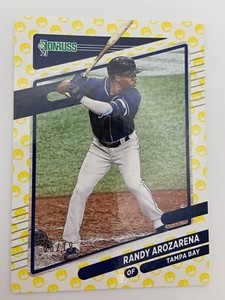 DONRUSS 2021- RANDY AROZARENA /19, MASK EMOJI