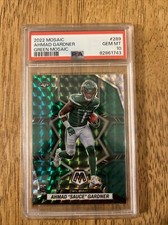 2022 mosaic sauce gardner green Color Match Prizm PSA 10 Rookie Card RC