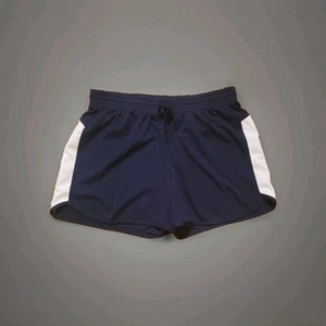 C9 Champion Women’s Running Shorts Black with White Stripe Sz M Drawstring - Picture 1 of 3