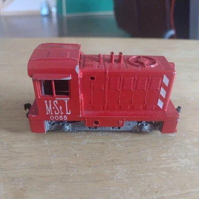 Vintage HO scale Lionel M and ST. L #0055 Husky Diesel Switcher Locomotive - Image 1 of 4