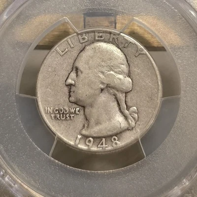 1948 Washington Quarter-PCGS F15 - Image 1 of 4