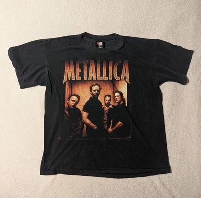 Camiseta Metallica Tour 1998 Vintage Talla XL Marca Gigante Vintage Foto 1 de 2