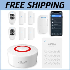 DIY Wireless Alarm System Kit - 120dB Siren & Sensors Perfect for Home Security - Picture 1 of 10