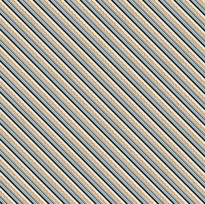 Orchard Stripe Patricia Yagen Fruit Stand Collection Connecting Threads 1 Yard x - Picture 1 of 4