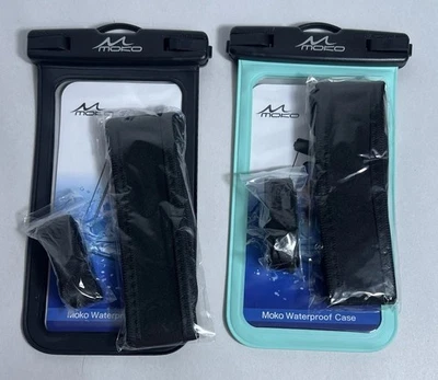 2 MoKo Floating Waterproof Phone Pouch Holder, Floatable Phone Case Dry Bag - Image 1 of 4