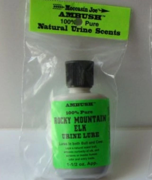Mocasín Joe Ambush 100% Puro Natural Montañas Rocosas Orina Señuelo Aroma NUEVO Foto 1 de 1