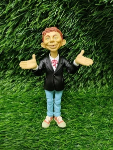 MAD Alfred E. Neuman 6" Action Figure (1998) DC Direct Wind-up Spinning Head - Picture 1 of 6