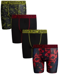 Boys' Boxer Briefs - 4 Pack Soft Breathable Moisture-Wicking Boxers - Underwe... - Picture 1 of 7