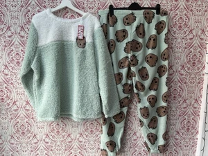 Primark x Marvel Soft Fluffy Groot Pyjama Set Size XL New With Tags - Picture 1 of 14