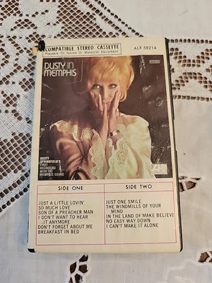 Dusty Springfield Cassette Dusty In Memphis ALX 58214 Ampex Atlantic - Image 1 of 4