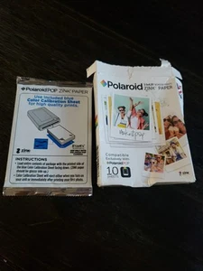 Polaroid 3,5x4,25" Randdrucke Zink Papier 10 Blatt POP Kamera kompatibel NEU - Bild 1 von 1