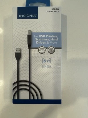 Insignia USB to USB-B cable - Image 1 of 3