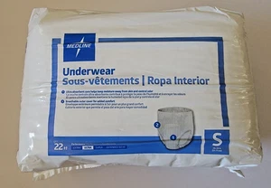 Medline - Biancheria intima piccola, numero 22, serie Ultra USA SPEDIZIONE GRATUITA VELOCE! - Foto 1 di 5