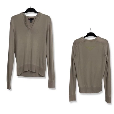 Suéter Pullover Diesel Y2K Vintage Algodón Cuello en V Hombres Talla S Foto 1 de 4