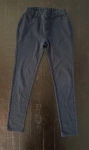 Girls Navy Uniform Pants Old Navy Adjustable Waist Size 16 Soft Jegging Style - Picture 1 of 3