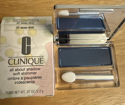 Clinique All About Shadow  Soft Shimmer 3T Deep Dive 0.7oz/2.2g New With Box - Image 1 of 4