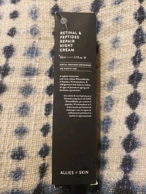 Ночной крем для восстановления сетчатки и пептидов Allies of Skin срок годности 10/24 - Изображение 1 из 4