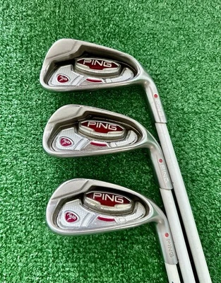 Women's PING Faith Red Dot Single 9-Iron ONLY, Ladies-Flex ULT 200, Right Hand - Image 1 of 4