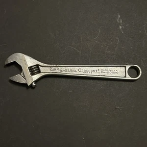 Vintage Crescent Crestoloy Legierung verstellbarer Schraubenschlüssel 8" - Bild 1 von 6