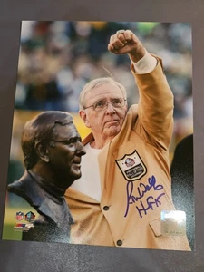 RON WOLF "HOF 15" SIGNED HANDSIGNIERT GREEN BAY PACKERS 8x10 Foto - Bild 1 von 1