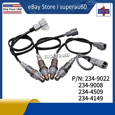 (4) Sensor de oxígeno O2 para Toyota Highlander 2008 2009 2010 Base Sport Limited 3,5 Foto 1 de 4