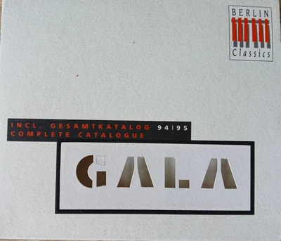 GALA - SAMPLER 94/95 - CD-Album / Berlin Classics 1994 + Gesamtkatalog Booklet - Bild 1 von 4