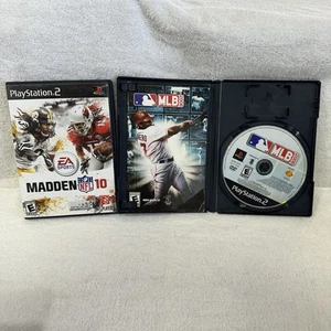 Ps2 Games Lot Of 2 Madden 10 & MLB 2006 - Picture 1 of 2