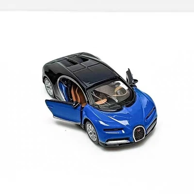 NEW Maisto BUGATTI CHIRON Diecast Dark+Royal Blue Special Edition Model Car~1:64 - Image 1 of 4
