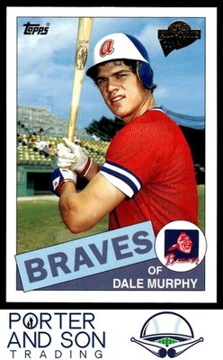 Dale Murphy 2003 Topps All-Time Fan Favorites #19 Atlanta Braves Baseball Card - Image 1 of 2
