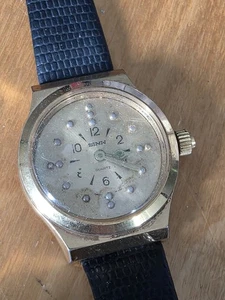 VINTAGE SINN MENS BRAILLE QUARTZ WATCH WORKING - Picture 1 of 4
