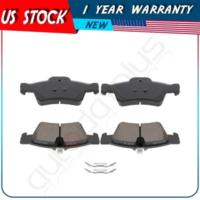 Rear Ceramic Brake Pads For Mercedes-Benz G55 AMG GL320 GL550 ML350 R500 R350 - Image 1 of 4