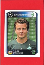 CHAMPIONS LEAGUE Panini 2010-11 Figurina Sticker #35 - WERDER - BARGFREDE