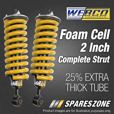 2" 50mm Front Foam Cell Pre Assembled Lift Kit for Nissan Navara D40 D23 NP300 - image 1 of 3