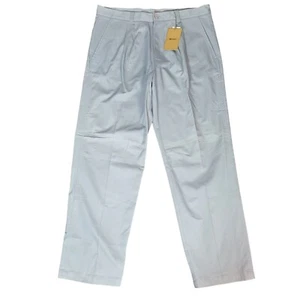 Vintage Y2K Godbody Light Gray Pants Chinos Sz 40x34 Big & Tall Straight Leg NEW - Picture 1 of 8