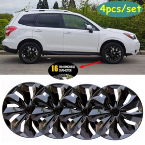 16" Set of 4 Wheel Covers Hub Cap Tire & Steel Rim fits R16 For Subaru Outback - Picture 1 of 11
