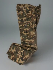Quad Seven size 14 boys Camo pull on Cargo jogger stretch drawstring pants - Picture 1 of 9