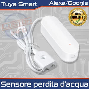 Sensore di perdite d'acqua Tuya WiFi rilevatore di perdite d'acqua per la casa - Foto 1 di 7