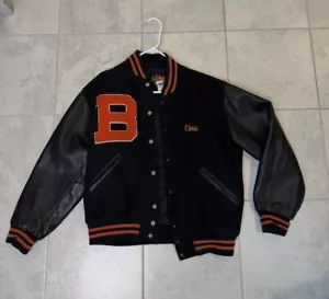 Vintage 90’s Varsity Jacket GAME Sportswear Ltd Made In USA Size Large RARE - Picture 1 of 11