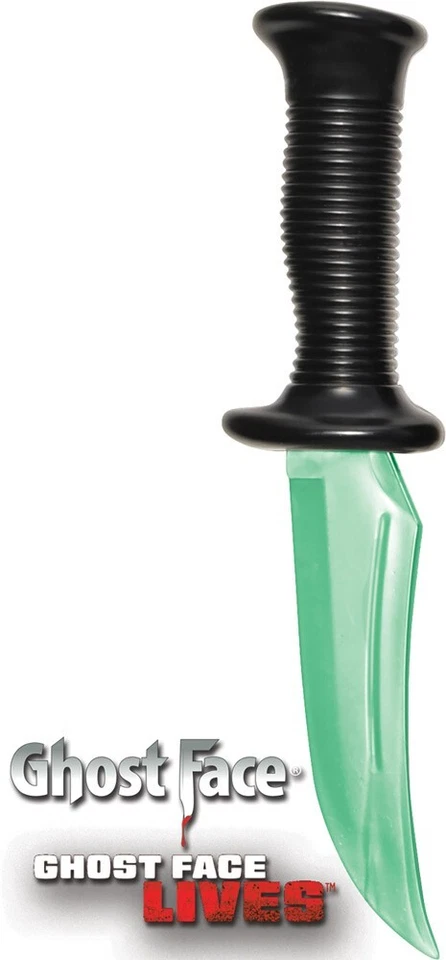 Scream Glow In Dark Knife Halloween Fancy Dress Prop Ghost Face Official - Image 1 of 1