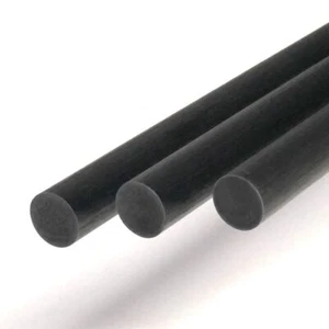 DPP® CFRK/barra redonda carbono Ø 1 a 12 mm longitud 1000 mm barra de fibra de carbono barra CFRP - Imagen 1 de 1
