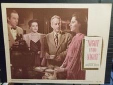 Lobby Card 1949 NIGHT UNTO NIGHT Broderick Crawford R DeCamp Viveca Lindfors