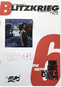 BLITZKRIEG Issue 6 Aussie Graffiti Magazine 1998 F/Lotus OSF-Run DMC FREE SHIP - Picture 1 of 1