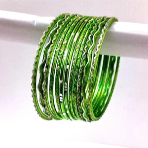 Indian Arm Bangle Ø6 , 5cm Bracelet Bollywood Jewelry Churiyan Bangles - Picture 1 of 3