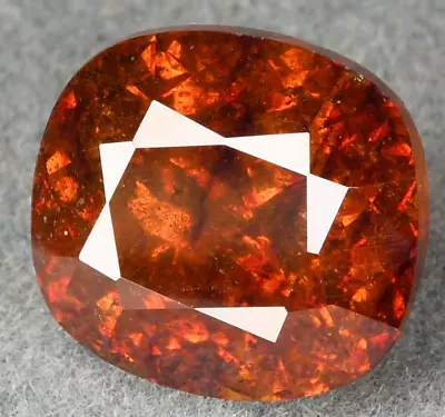 Sphalerit - 9.02 ct - orange - Antwerp Laboratory for Gemstone Testing (ALGT) - Bild 1 von 2
