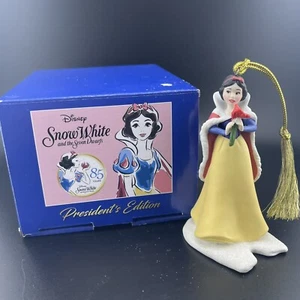Grolier Disney Blancanieves Edición Presidente Adorno Porcelana Primeros Momentos - Imagen 1 de 10