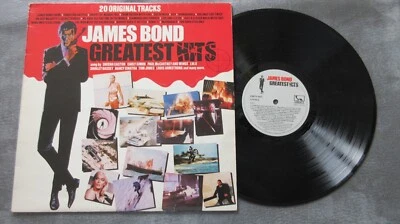 James Bond Greatest Hits LP 1982 **EX- /NEAR MINT** - Image 1 of 2