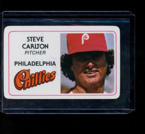 1981 Permagraphics credit card Perma Graphics Steve Carlton Phillies