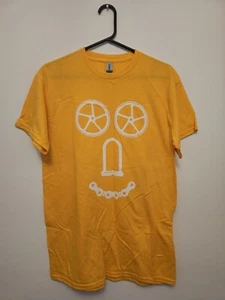 CYCLING MENS FACE T SHIRT CYCLIST BICYCLE GIFT PRESENT DESIGN IDEA UK SELLER - Picture 1 of 4
