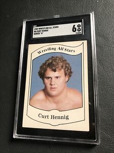 1983 Wrestling All-Stars #5 Curt Hennig Mr. Perfect RC Rookie SGC PSA 6 WWE WWF