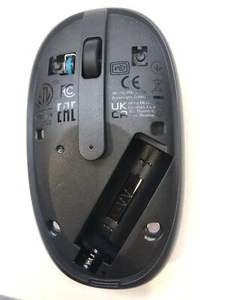 Mysz bezprzewodowa HP 240 (43N04AA) (1600 DPI, 3 przyciski, pokrętło przewijania, klucz sprzętowy USB) - Zdjęcie 1 z 4